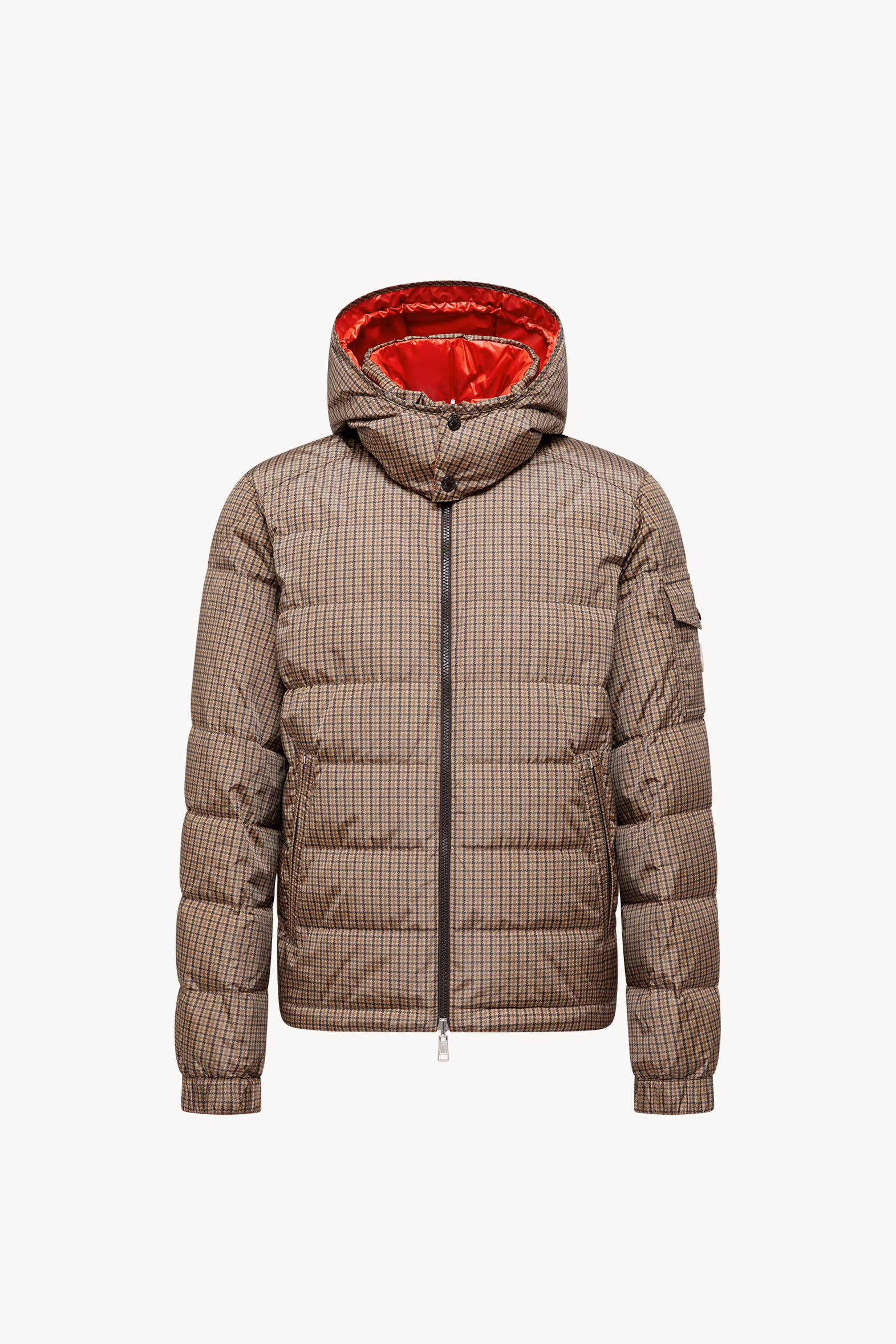 Plumífero corto con capucha reversible Jonage Hombre Marrón Moncler 2